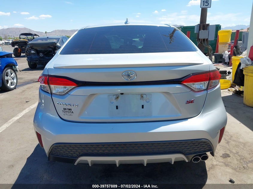 VIN JTDS4MCE3MJ067767 2021 TOYOTA COROLLA SE