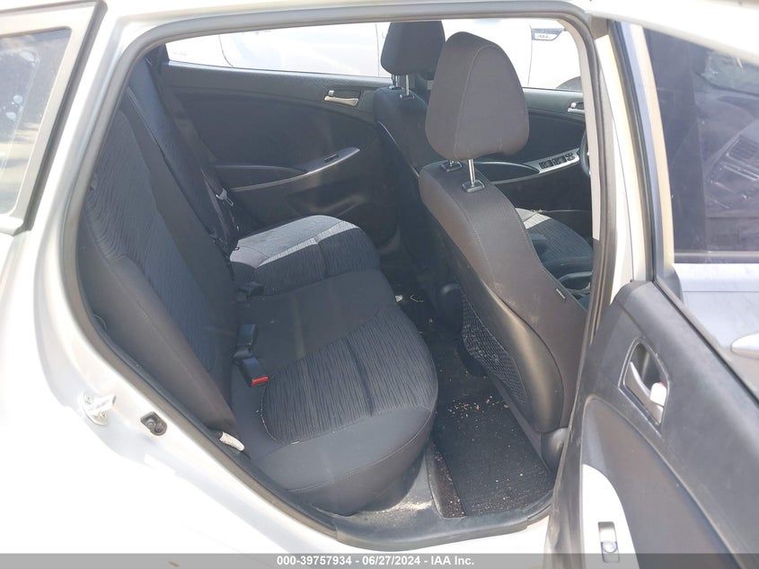 2017 Hyundai Accent Se VIN: KMHCT5AEXHU322186 Lot: 39757934