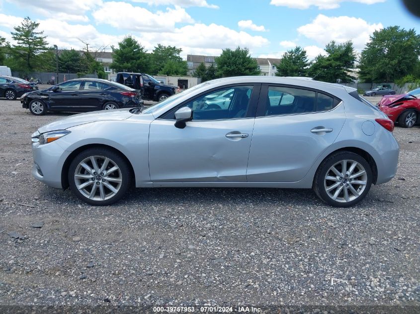 2017 Mazda Mazda3 Touring VIN: 3MZBN1L75HM147395 Lot: 39757953