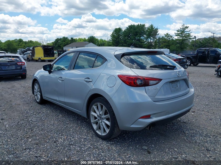 2017 Mazda Mazda3 Touring VIN: 3MZBN1L75HM147395 Lot: 39757953
