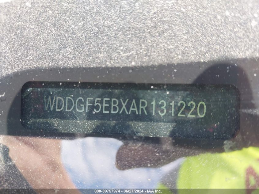 2010 Mercedes-Benz C 300 Luxury/Sport VIN: WDDGF5EBXAR131220 Lot: 39757974