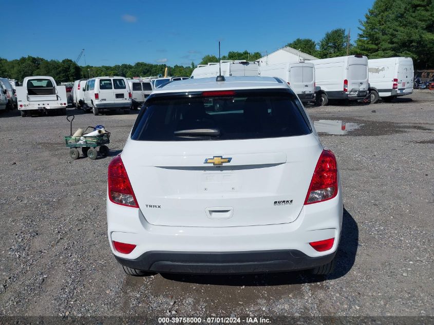 2021 Chevrolet Trax Fwd Ls VIN: KL7CJKSB2MB320030 Lot: 39758000