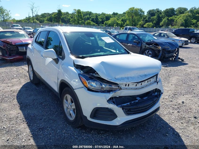 2021 Chevrolet Trax Fwd Ls VIN: KL7CJKSB2MB320030 Lot: 39758000