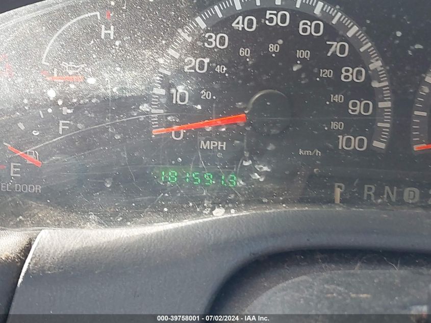 2000 Ford F-150 Xl/Xlt VIN: 1FTZX0727YKB30531 Lot: 39758001