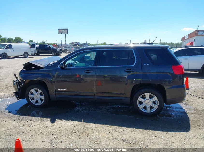 2016 GMC Terrain Sle-1 VIN: 2GKALMEK2G6102435 Lot: 39758003