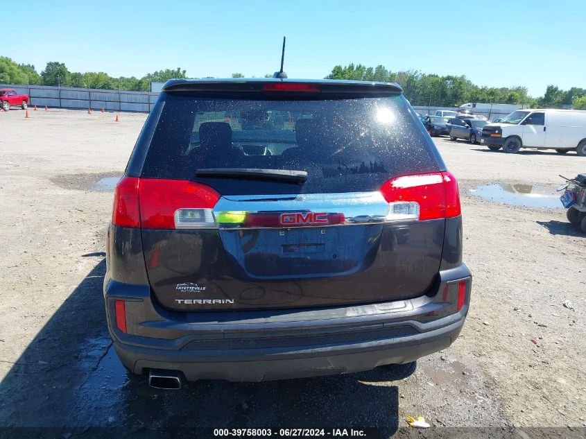 2016 GMC Terrain Sle-1 VIN: 2GKALMEK2G6102435 Lot: 39758003