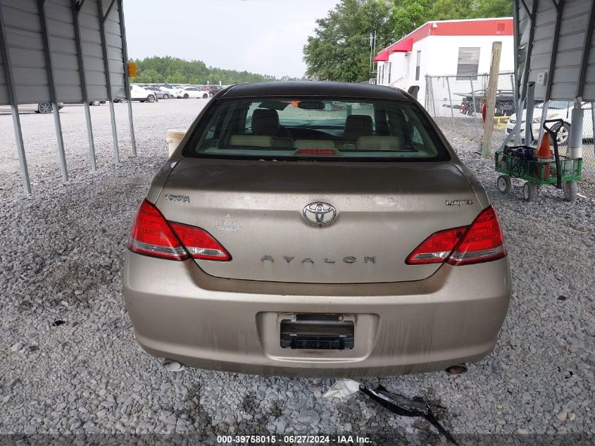 2006 Toyota Avalon Limited VIN: 4T1BK36B76U158832 Lot: 39758015