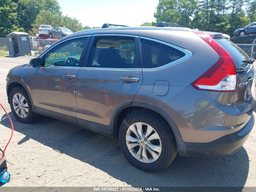 2013 Honda Cr-V Ex-L VIN: 5J6RM4H71DL084235 Lot: 39758027