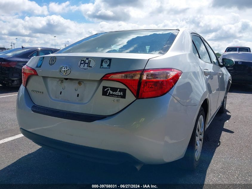 2018 TOYOTA COROLLA L/LE/XLE/SE/XSE - 2T1BURHE3JC111795