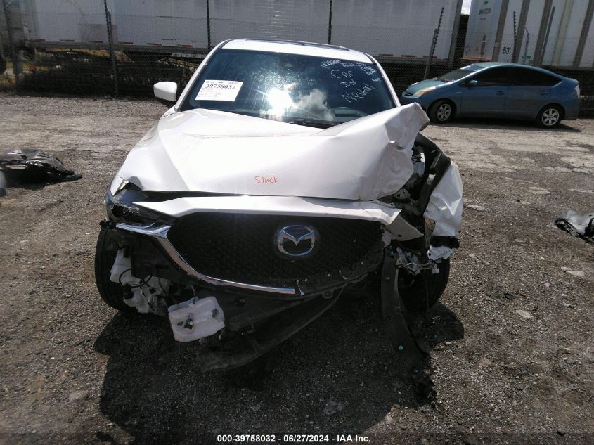 2019 Mazda Cx-5 Signature VIN: JM3KFBEY2K0539554 Lot: 39758032