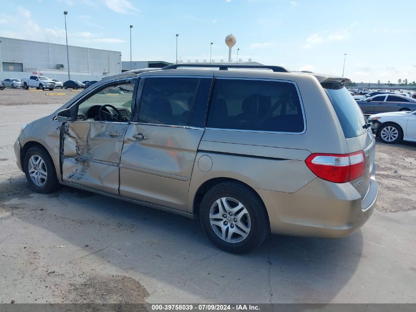 2007 Honda Odyssey Ex-L VIN: 5FNRL38737B420641 Lot: 39758039