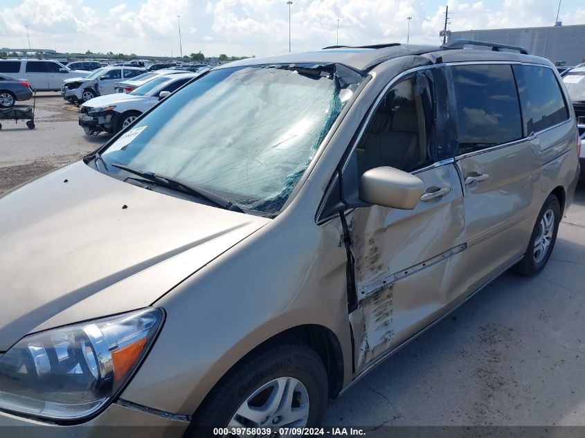 2007 Honda Odyssey Ex-L VIN: 5FNRL38737B420641 Lot: 39758039