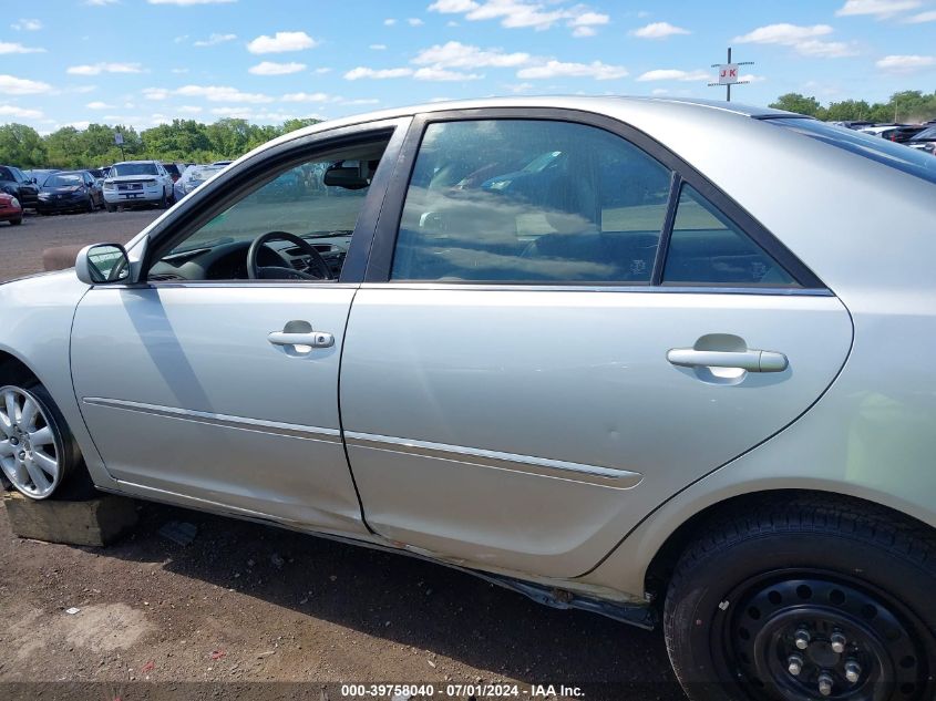 2003 Toyota Camry Xle V6 VIN: JTDBF30K030149443 Lot: 39758040