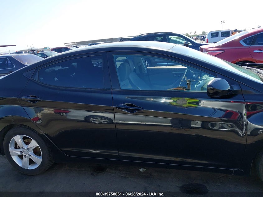 2013 Hyundai Elantra Gls VIN: 5NPDH4AE3DH253334 Lot: 39758051