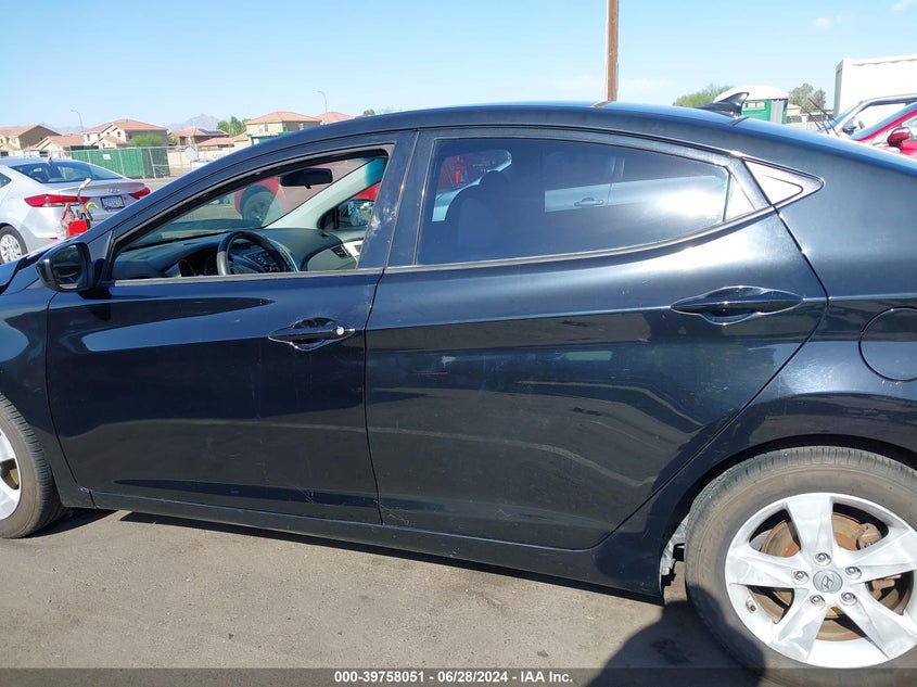 2013 Hyundai Elantra Gls VIN: 5NPDH4AE3DH253334 Lot: 39758051