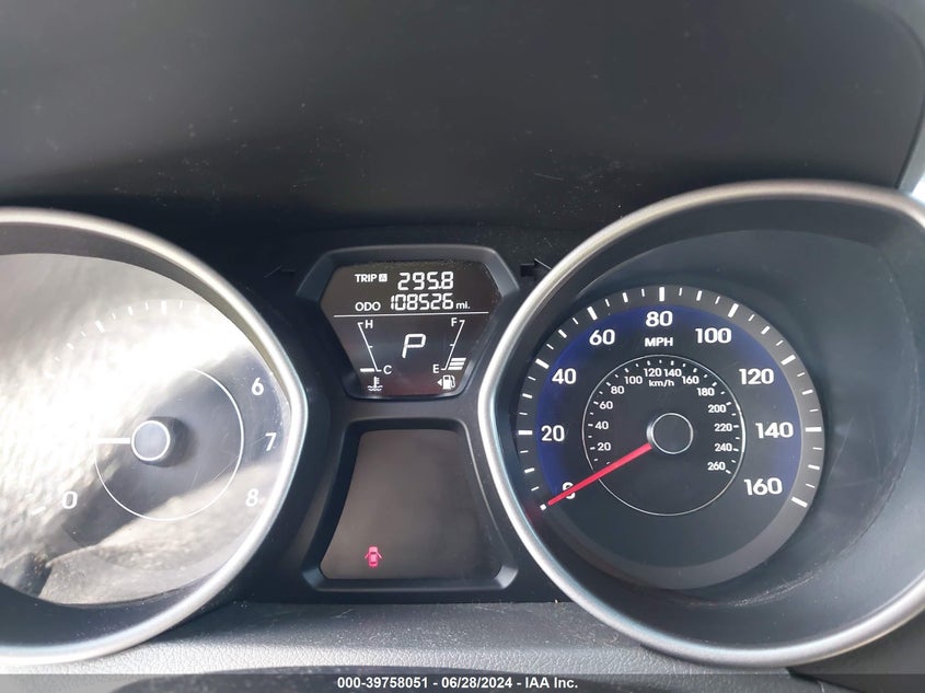 2013 Hyundai Elantra Gls VIN: 5NPDH4AE3DH253334 Lot: 39758051