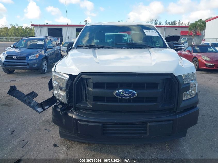 2017 Ford F-150 Super Cab VIN: 1FTEX1C86HFC17957 Lot: 39758054