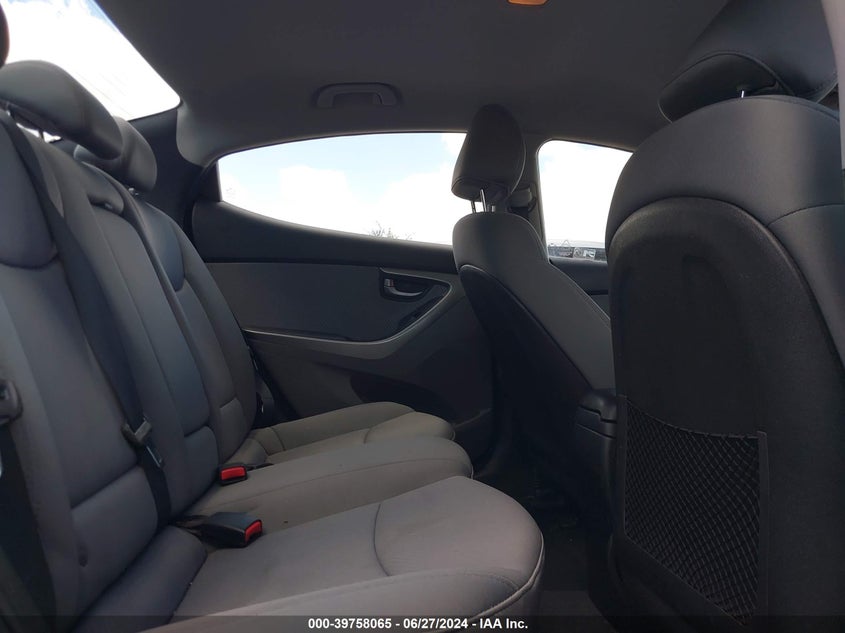 2012 Hyundai Elantra Gls VIN: 5NPDH4AE8CH092316 Lot: 39758065