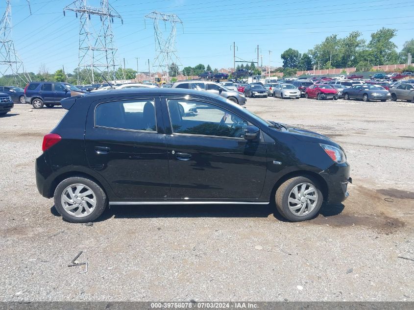 2018 Mitsubishi Mirage Se VIN: ML32A4HJ8JH001400 Lot: 39758078