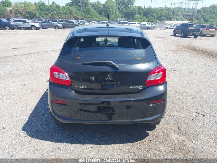 2018 Mitsubishi Mirage Se VIN: ML32A4HJ8JH001400 Lot: 39758078