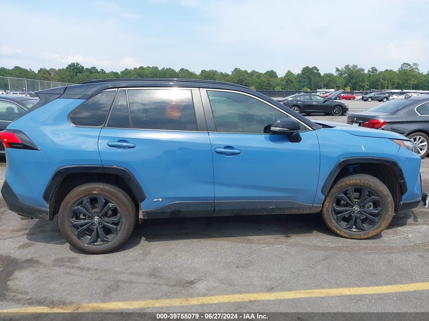 2022 TOYOTA RAV4 HYBRID XSE - 2T3E6RFV6NW030036