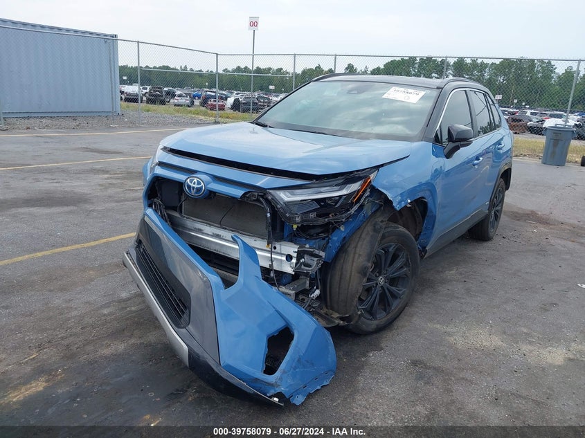 2022 TOYOTA RAV4 HYBRID XSE - 2T3E6RFV6NW030036