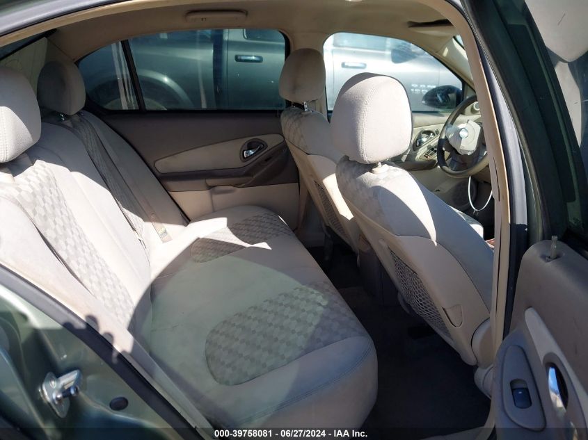 2005 Chevrolet Malibu Ls VIN: 1G1ZT52885F234642 Lot: 39758081