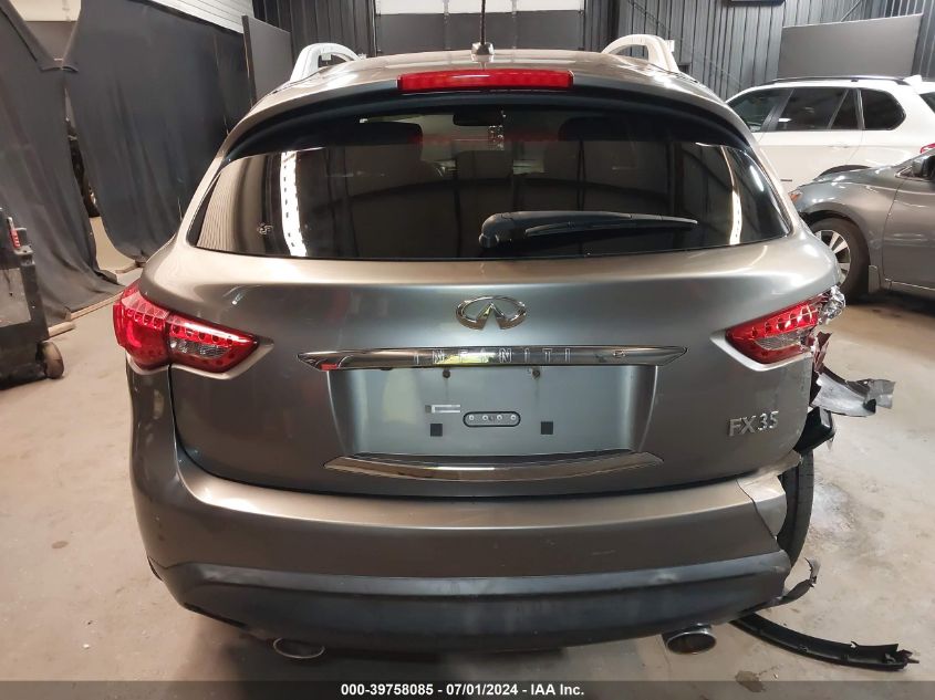 2009 Infiniti Fx35 VIN: JNRAS18U89M101580 Lot: 39758085