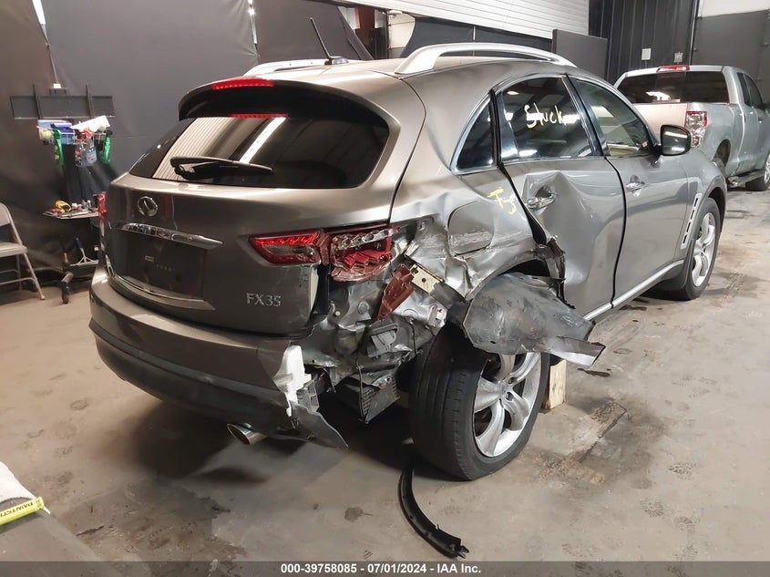 2009 Infiniti Fx35 VIN: JNRAS18U89M101580 Lot: 39758085