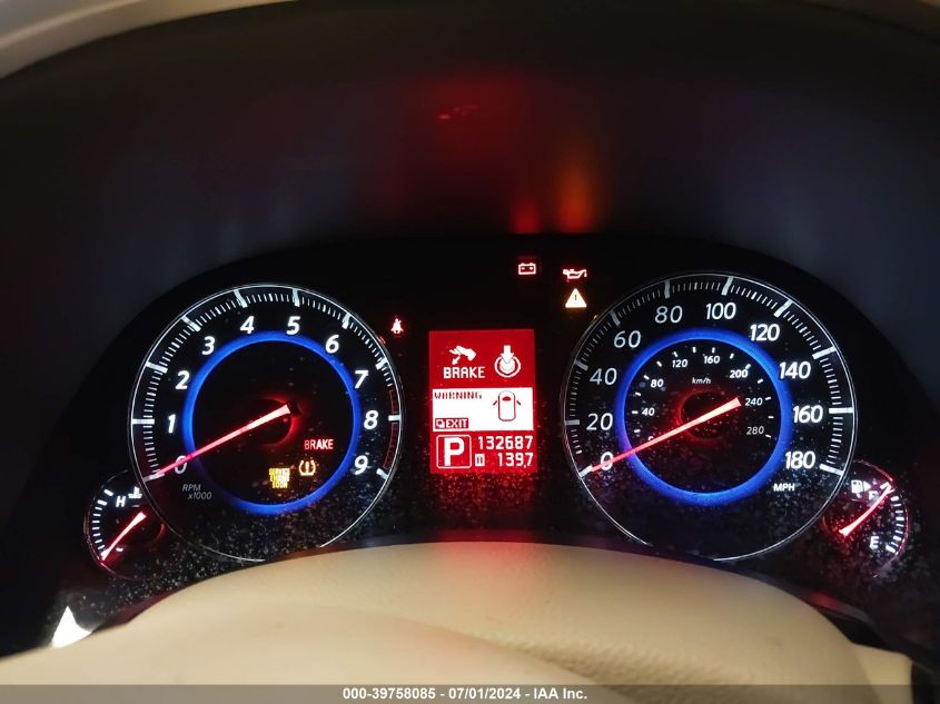 2009 Infiniti Fx35 VIN: JNRAS18U89M101580 Lot: 39758085