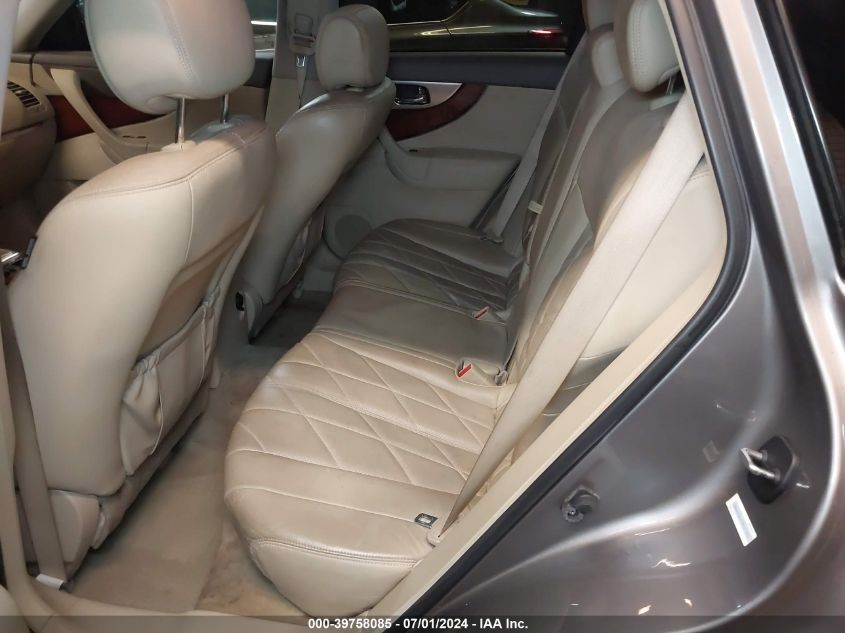 2009 Infiniti Fx35 VIN: JNRAS18U89M101580 Lot: 39758085