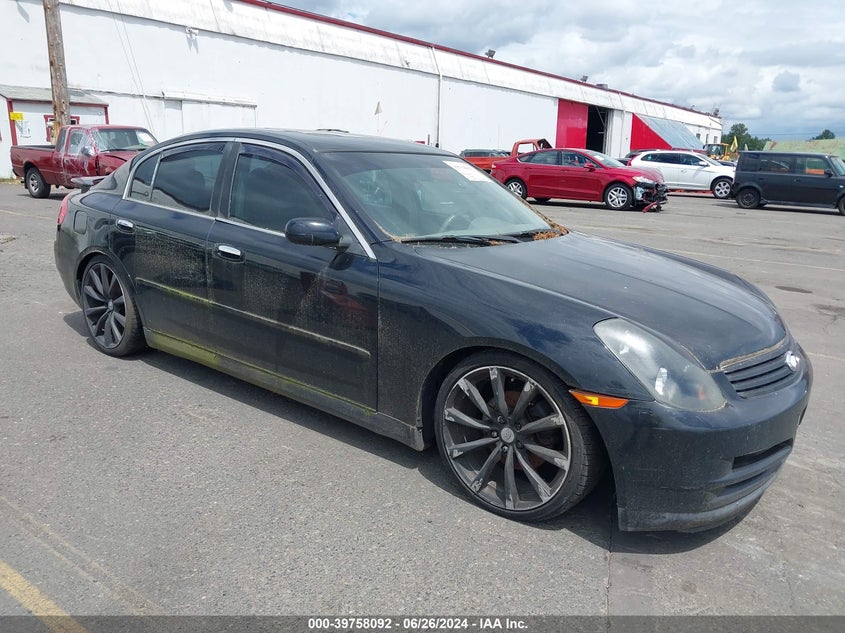 2003 Infiniti G35 Luxury Leather VIN: JNKCV51E33M014928 Lot: 39758092