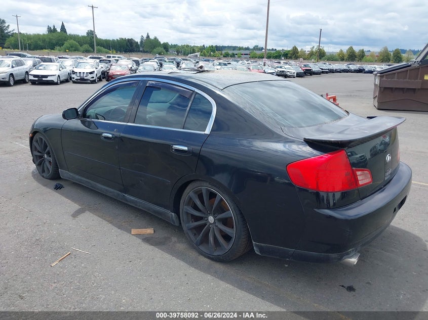 2003 Infiniti G35 Luxury Leather VIN: JNKCV51E33M014928 Lot: 39758092