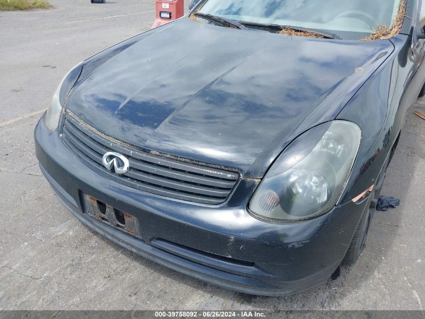 2003 Infiniti G35 Luxury Leather VIN: JNKCV51E33M014928 Lot: 39758092