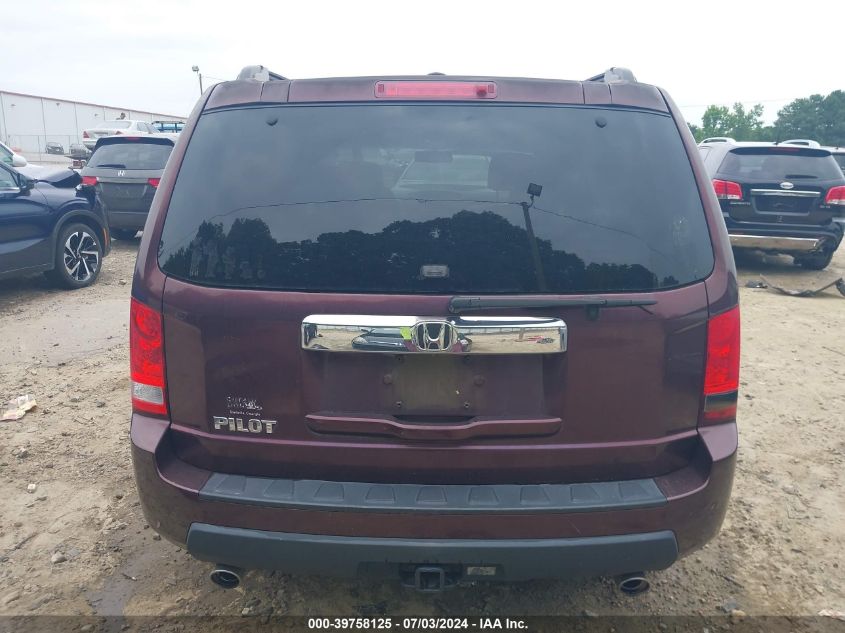 2011 Honda Pilot Ex-L VIN: 5FNYF3H5XBB047060 Lot: 39758125