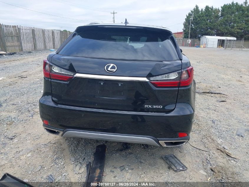 2022 Lexus Rx 350 VIN: 2T2HZMDA0NC329549 Lot: 39758127