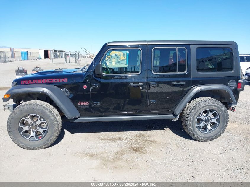 2021 Jeep Wrangler Unlimited Rubicon 4X4 VIN: 1C4HJXFN3MW668065 Lot: 39758150