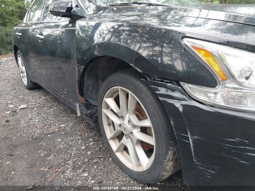 2014 Nissan Maxima 3.5 S/3.5 Sv VIN: 1N4AA5AP3EC458735 Lot: 39758169