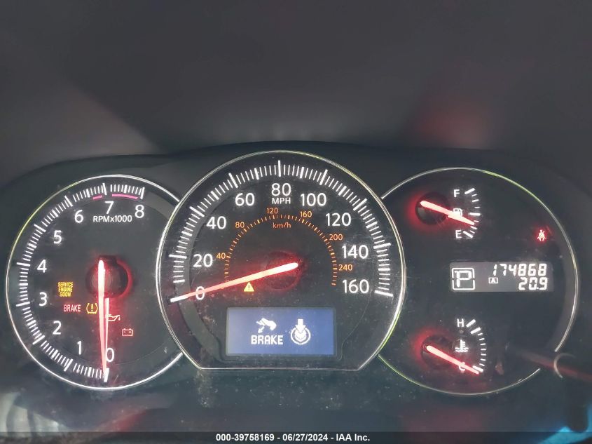 2014 Nissan Maxima 3.5 S/3.5 Sv VIN: 1N4AA5AP3EC458735 Lot: 39758169