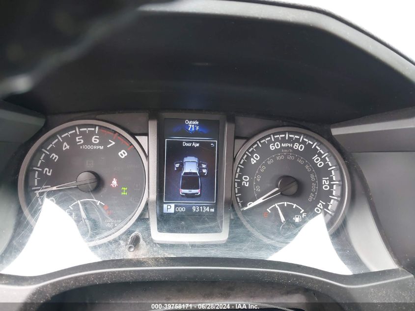 2018 Toyota Tacoma Trd Off Road VIN: 5TFCZ5AN6JX127810 Lot: 39758171