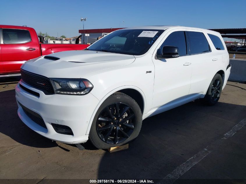 2018 Dodge Durango R/T Awd VIN: 1C4SDJCT3JC497621 Lot: 39758176