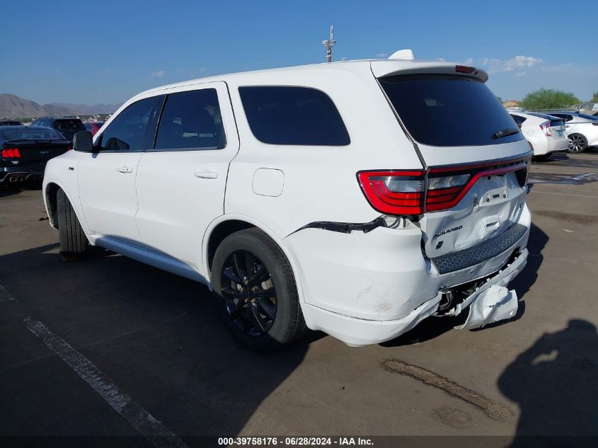 2018 Dodge Durango R/T Awd VIN: 1C4SDJCT3JC497621 Lot: 39758176