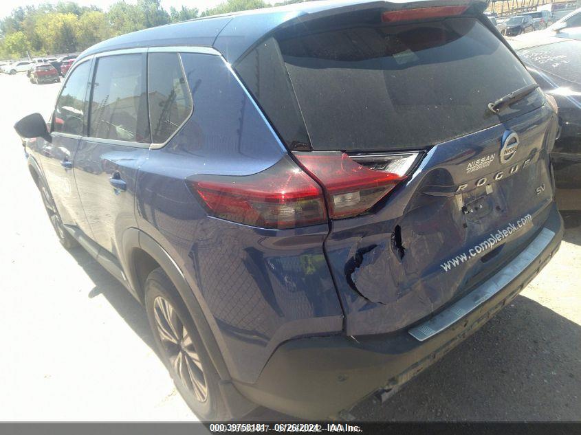 2021 NISSAN ROGUE SV FWD - 5N1AT3BA3MC817921