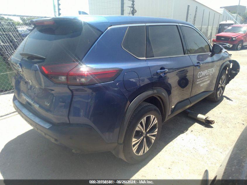 2021 NISSAN ROGUE SV FWD - 5N1AT3BA3MC817921