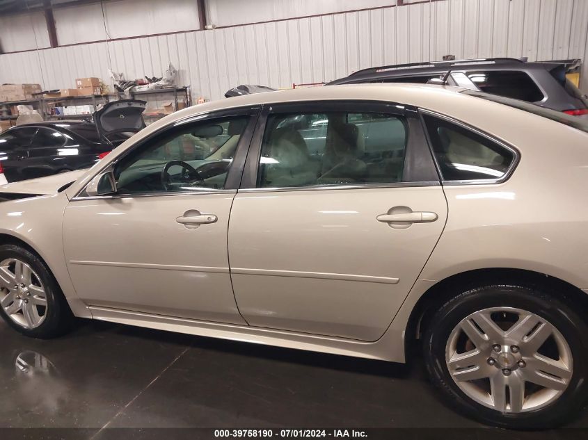 2011 Chevrolet Impala Lt VIN: 2G1WB5EKXB1195505 Lot: 39758190
