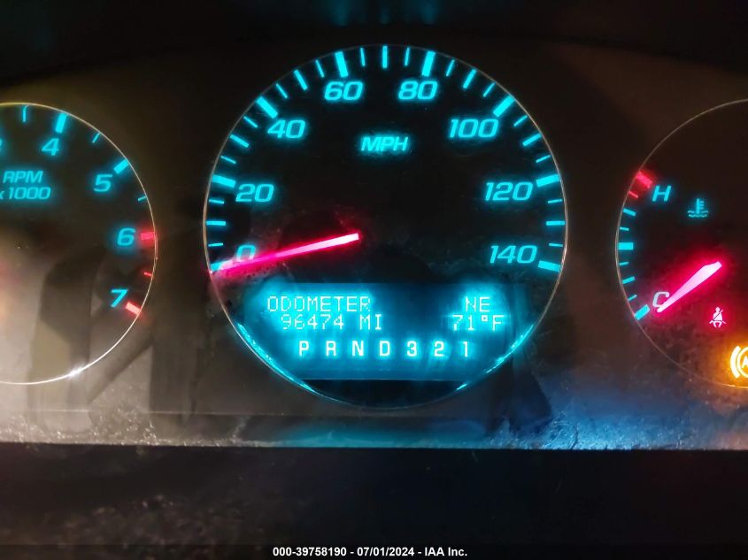 2011 Chevrolet Impala Lt VIN: 2G1WB5EKXB1195505 Lot: 39758190