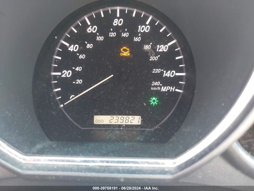 2005 Lexus Rx 330 VIN: JTJHA31U250087147 Lot: 39758191