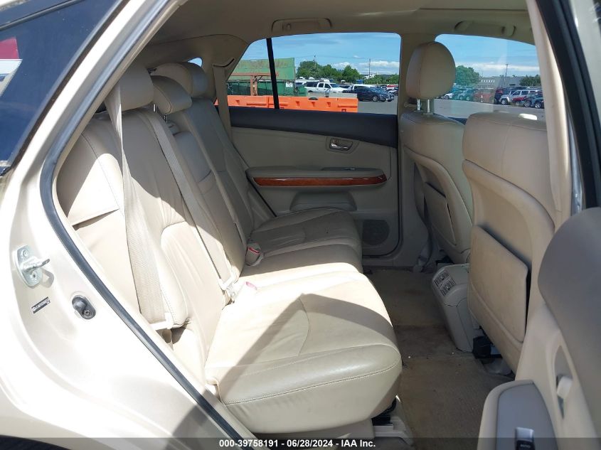 2005 Lexus Rx 330 VIN: JTJHA31U250087147 Lot: 39758191