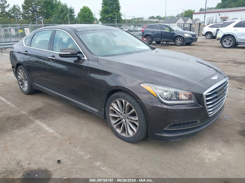 2015 Hyundai Genesis 3.8 VIN: KMHGN4JE5FU028553 Lot: 39758197