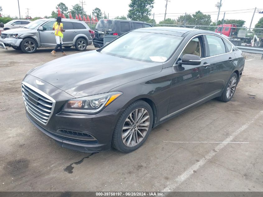 2015 Hyundai Genesis 3.8 VIN: KMHGN4JE5FU028553 Lot: 39758197